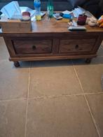 Salontafel teak mangohout, Ophalen