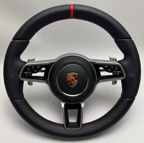 Porsche stuur leder rode 12u compleet leer, Auto-onderdelen, Besturing, Porsche, Nieuw, Ophalen of Verzenden