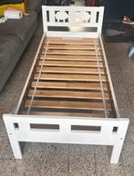 Wit kinderbed, Huis en Inrichting, Slaapkamer | Bedden, Ophalen, Zo goed als nieuw, Wit, Hout