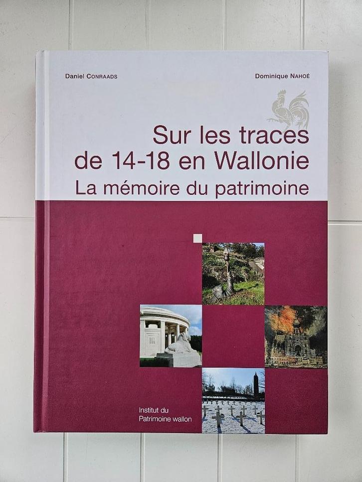 In de voetsporen van 14-18 in Wallonië - De herinnering, Boeken, Oorlog en Militair, Zo goed als nieuw, Voor 1940, Ophalen of Verzenden