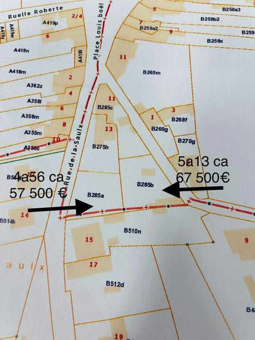 Terrain à vendre à Roucourt, Immo, Gronden en Bouwgronden, tot 200 m²