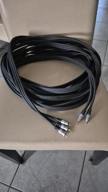 Q-link component kabel premium quality  10 meter  (3rca-3rc) beschikbaar voor biedingen