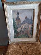 Schilderij Heverlee /Abdij van Park, Antiek en Kunst, Kunst | Schilderijen | Klassiek, Ophalen of Verzenden