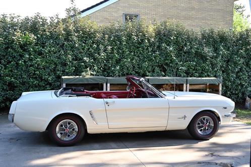 Ford mustang Cabrio K-code 1965, Autos, Ford USA, Particulier, Mustang, Essence, Cabriolet, Boîte manuelle, Blanc, Autres couleurs