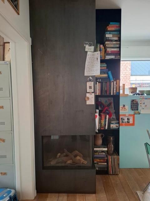 Inbouw gaskachel van Bellfires, Huis en Inrichting, Overige Huis en Inrichting, Zo goed als nieuw, Ophalen