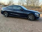 mercedes C180 coupe  amg line, Auto's, Achterwielaandrijving, Euro 6, 4 cilinders, Blauw