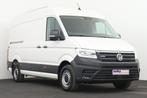 E-Crafter - 100% electrisch - L3H3 - 136 pk - 36 kWh - 115km, Stof, Used 1. Bestelwagens met ervaring., Volkswagen, Wit