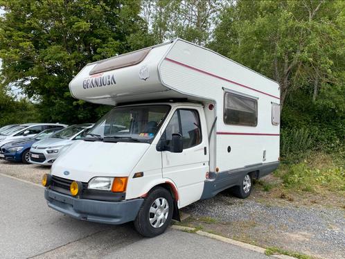 FORD CAMPERCAR -AUTOCARVANE 1995 TE KOOP, Caravans en Kamperen, Mobilhomes, Bedrijf, Integraal, tot en met 6, Ford, Diesel, tot 4 meter