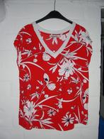 Rode zomerbloes met witte bloemen, It Hippie, maat : large, Vêtements | Femmes, Blouses & Tuniques, Comme neuf, It Hippie, Taille 42/44 (L)