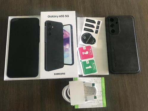 Samsung Galaxy A55 5G, Telecommunicatie, Mobiele telefoons | Samsung, Zo goed als nieuw, Galaxy A, 128 GB, Android OS, Blauw, Ophalen