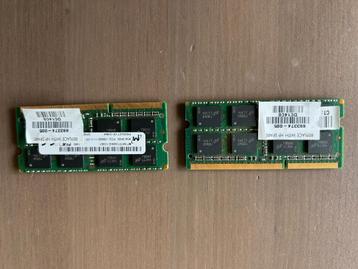 SODIMM 2x 8GB RAM modules for Laptop (16GB total)