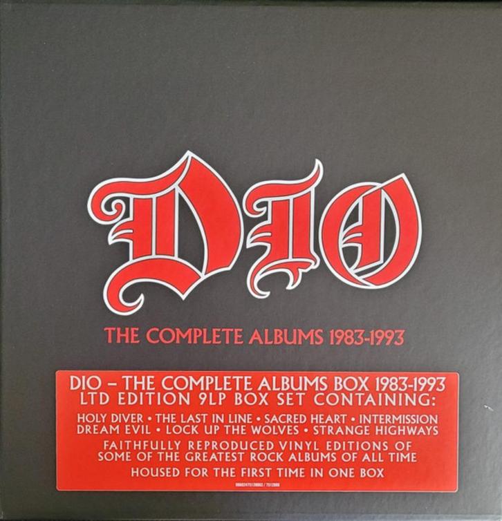 Dio - The Complete Albums 1983-1993 (NIEUW) (3777690884), Cd's en Dvd's, Vinyl | Hardrock en Metal, Nieuw in verpakking, Verzenden