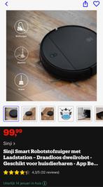 Robot stofzuiger met dweil functie, Elektronische apparatuur, Ophalen of Verzenden, Zo goed als nieuw, Robotstofzuiger