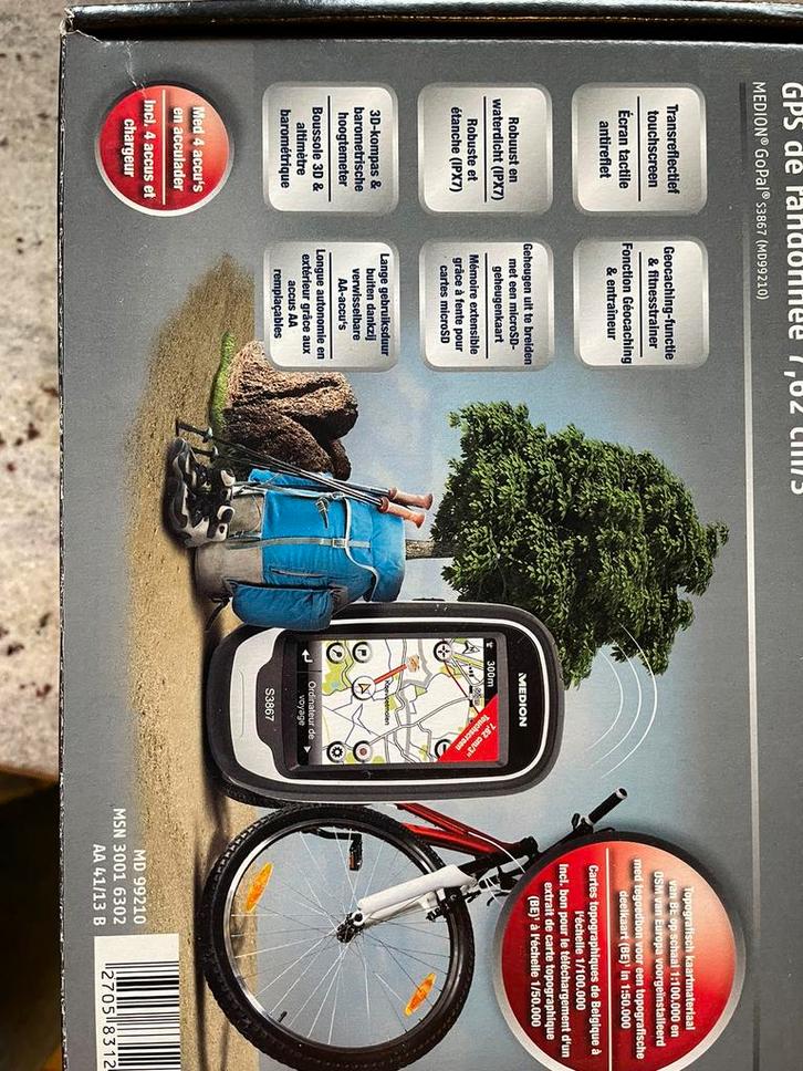 Nooit gebruikte navigatie voor fietsers, Motoren, Accessoires | Navigatiesystemen, Ophalen