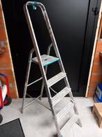 aluminium trapladder., Doe-het-zelf en Bouw, Ophalen, Gebruikt, Aluminium