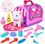 Kind kinderen speelgoed set Kat geluid huisdier verzorgen 3+, Kinderen en Baby's, Speelgoed | Knuffels en Pluche, Nieuw, Poes
