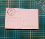 Vieux courrier , vers 1860 , plis sans enveloppe, Antiquités & Art, Enlèvement ou Envoi