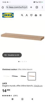 Étagère Ikea lack  les pour 15€, Enlèvement, Comme neuf