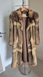 manteau de fourrure en loup (Russie orientale), Sprung Frères - Paris, Taille 38/40 (M), Beige, Comme neuf