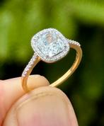 Prachtige gouden ring/ diamanten 1.79ct met HRD certificaat!, Nieuw, Ophalen of Verzenden, 17 tot 18, Met edelsteen