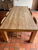 Tafel, Ophalen, Gebruikt, 100 tot 150 cm, Teakhout