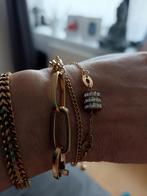 18k gold plated bracelets, Ophalen of Verzenden, Zo goed als nieuw