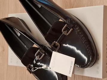 Geox ballerina's van lakleer, maat: 39 1/2 (Waarde: €120) beschikbaar voor biedingen