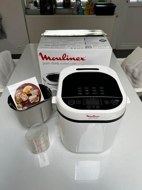 Moulinex Pain Doré broodbakmachine, Elektronische apparatuur, Broodbakmachines, Zo goed als nieuw, Met timer, 1200 tot 1600 gram deeg