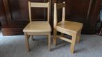 houten stevige stoeltjes; merk Jasper toys; in goede staat, Kinderen en Baby's, Ophalen, Zo goed als nieuw, Stoel(en)