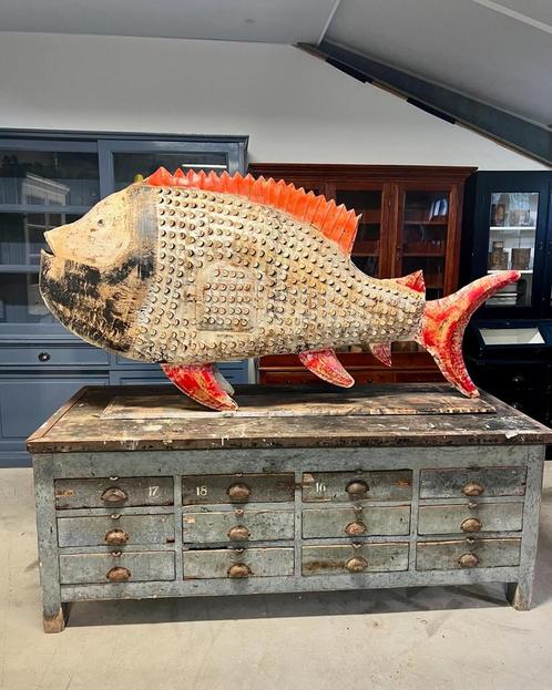 Grote vis xxxl, Antiek en Kunst, Curiosa en Brocante, Ophalen