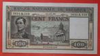 100 frank - Dynastie 1946, Postzegels en Munten, Bankbiljetten | België, Ophalen of Verzenden, Los biljet