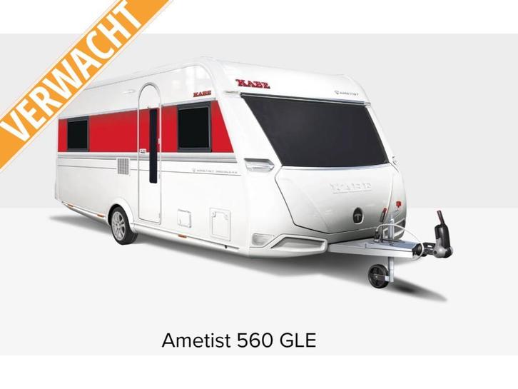 Kabe Ametist 560 GLE, Caravanes & Camping, Caravanes, Entreprise, jusqu'à 4, 1500 - 2000 kg, Banquette en rond, Kabe, 2 lits séparés