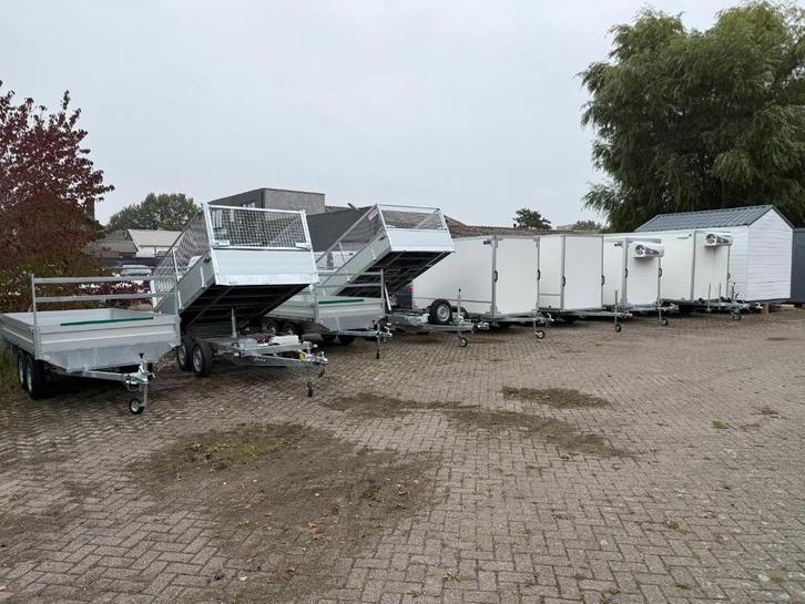 Verhuur Aanhangwagens !!!, Auto diversen, Aanhangers en Bagagewagens, Nieuw, Ophalen