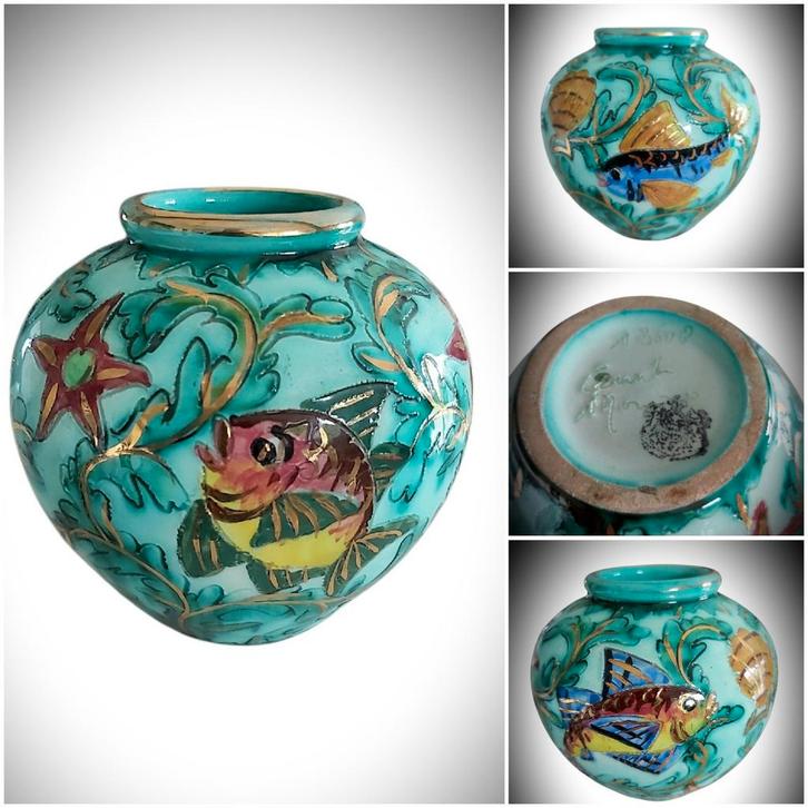 Vase d’Art – Cerart Monaco, circa 1950, Antiquités & Art, Antiquités | Céramique & Poterie, Enlèvement ou Envoi