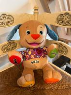 Fisher price interactieve knuffel hond, Hond, Gebruikt, Ophalen of Verzenden