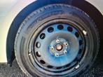 hankook winterbanden 5x112, Ophalen, Gebruikt, Velg(en), Winterbanden