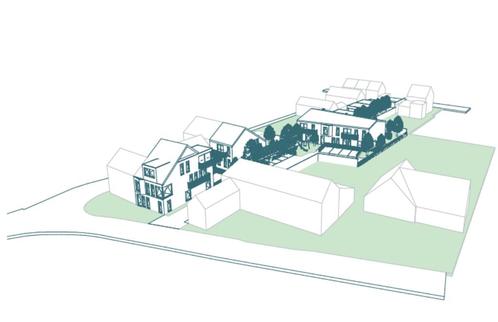PROJECTGROND VOOR 3 APPARTEMENTEN, 4 WONINGEN EN 9 GARAGES, Immo, Huizen en Appartementen te koop, Provincie Oost-Vlaanderen, 1500 m² of meer