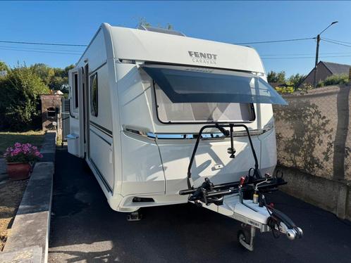 ZELDZAME ZAAK! FENDT BIANCO ACTIV 560 SKM, Caravans en Kamperen, Caravans, Particulier, Fendt, Stapelbed, Douche, Ophalen of Verzenden
