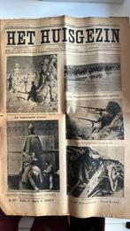 Oude krant” Het huisgezin”, Ophalen of Verzenden, Krant
