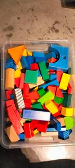 Houten blokken, Kinderen en Baby's, Ophalen of Verzenden, Zo goed als nieuw