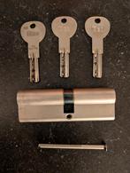 Cylindre ISEO R6 45x50mm +3 clefs, Bricolage & Construction, Enlèvement ou Envoi