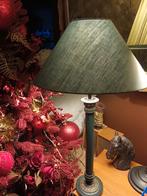 Tafellamp britisch green , ( engelse stijl), Huis en Inrichting, Ophalen of Verzenden, Zo goed als nieuw, Metaal, 50 tot 75 cm
