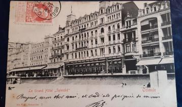 Ostende Ostende la digue ZEEDIJK hotel SPLENDID TOP !, Enlèvement ou Envoi, Comme neuf