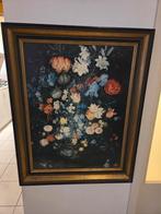 Groot klassiek schilderij, olie op doek., Antiek en Kunst, Kunst | Schilderijen | Abstract, Ophalen of Verzenden