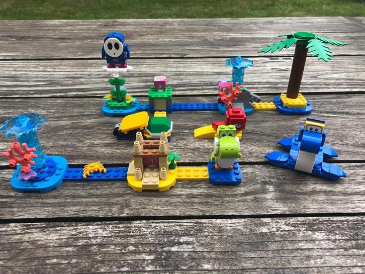 Lego Mario strandset, Kinderen en Baby's, Speelgoed | Duplo en Lego, Zo goed als nieuw, Lego, Complete set, Ophalen