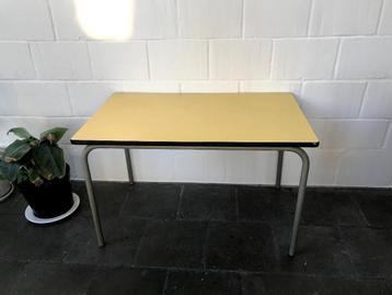 pupitre de table - formica vintage, 50 à 100 cm, Enlèvement, Utilisé, 50 à 100 cm