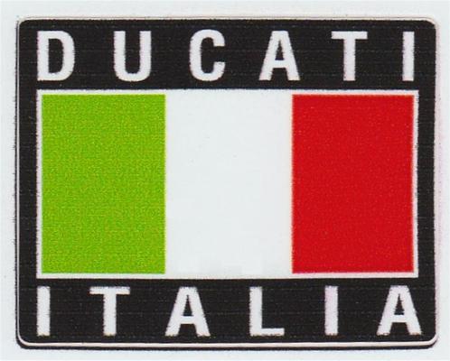 Ducati Italia sticker #2, Motoren, Accessoires | Stickers, Verzenden