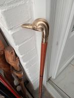 Canne pommeau canard  avec fiole pour alcool