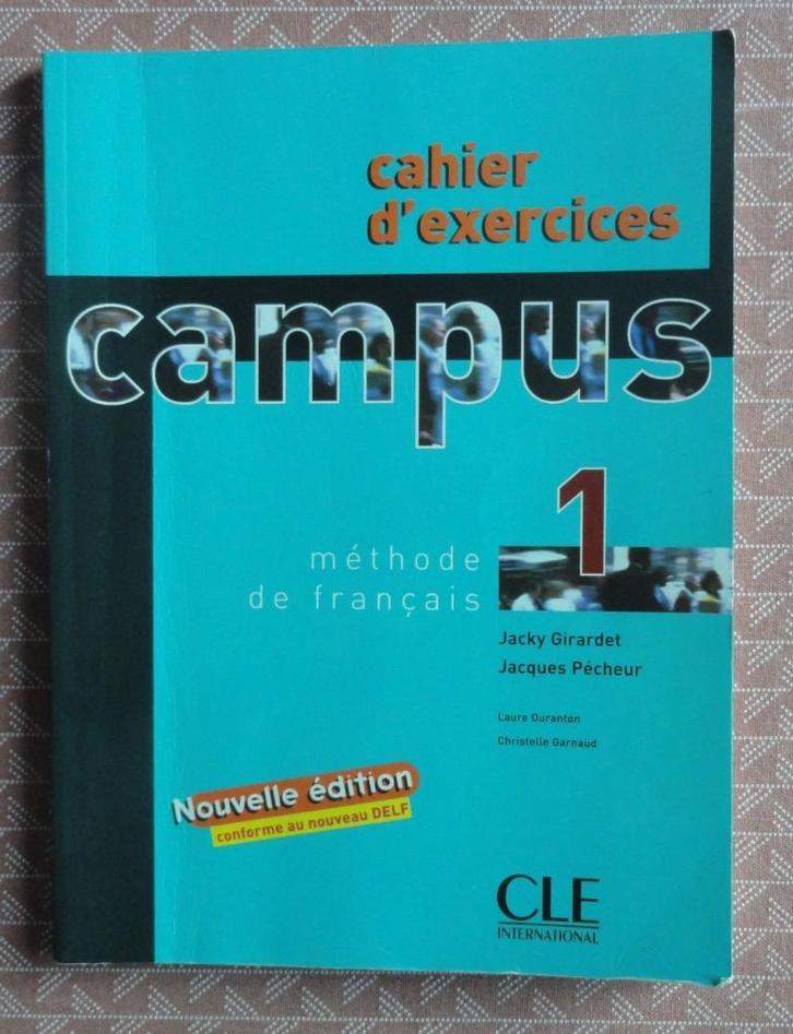 campus 1: cahier d'exercices, Boeken, Schoolboeken, Gelezen, Frans, Overige niveaus, Ophalen