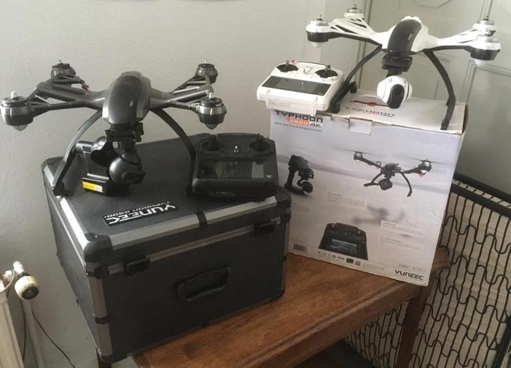 2 drones Yuneec 500 K+ voor onderdelen, Audio, Tv en Foto, Drones, Gebruikt, Drone met camera, Ophalen